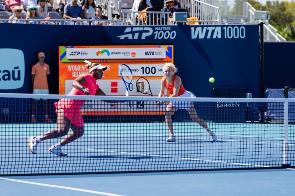 Miami Open - 2026, жіночий парний фінал перервано