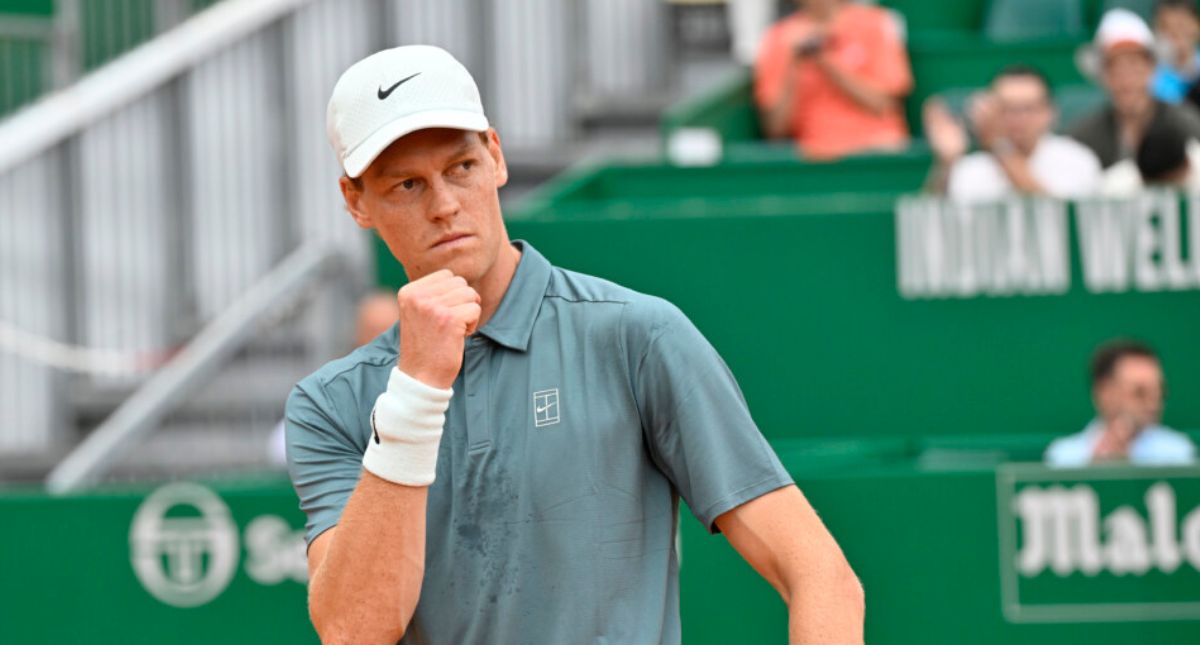 Яннік Сіннер виходить у півфінал Мастерса в Монте-Карло 